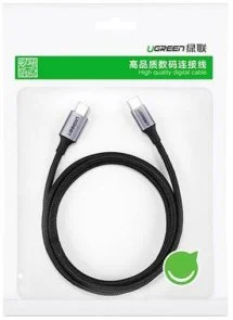 Фото: Кабель UGREEN US261 3A Type-C / Type-C 2m Black/Gray (50152) № 3 | KTC