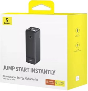  Бустер Baseus Super Energy Alpha Series Jump Starter 600A Black (C00259200121-00)