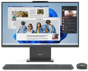 Фото: ПК моноблок Lenovo IdeaCentre AIO 27ARR9 Luna Grey (F0HQ004FUO) № 4 | KTC