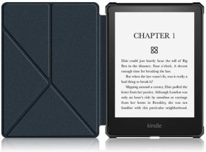 for Amazon Kindle Paperwhite G11 2021 - Ultra Slim Origami Deep Blue