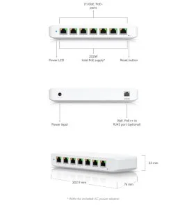 Фото: Комутатор Ubiquiti Ultra 210W (USW-ULTRA-210W) № 3 | KTC