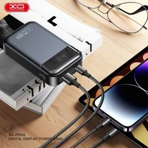 Фото: Батарея універсальна XO PR232 10000mAh 33W Black (PR232_Black) № 3 | KTC