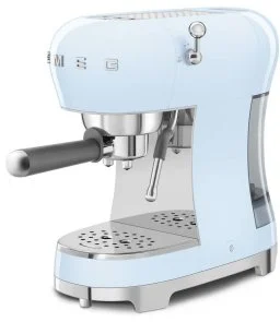Фото: Ріжкова кавоварка Smeg Retro Style Pastel blue (ECF02PBEU) № 3 | KTC