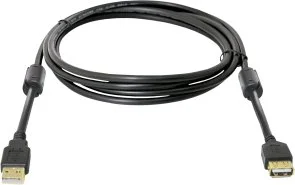 Фото: Кабель Defender 02-06PRO AM / AF 1.8m Black (87429) № 2 | KTC