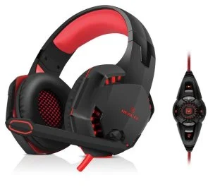Фото: Гарнітура Real-EL Vibration Surround 7.1 Backlit GDX-8000 Black/Red № 3 | KTC