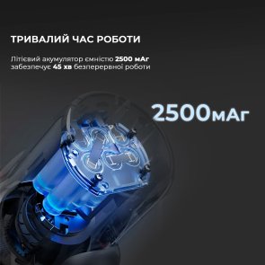 Ручний бездротовий пилосос DEERMA T30W Station (DEM-T30W Station)