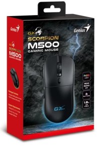 Миша Genius Scorpion M500 Black (31040011400)