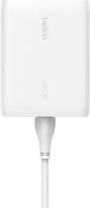 Фото: Зарядний пристрій Belkin GAN PD PPS 200W White (WCH015VFWH) № 4 | KTC