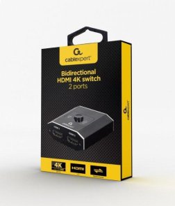 Сплітер Cablexpert HDMI 1x2 v2.0 4K/60hz (DSW-HDMI-21)