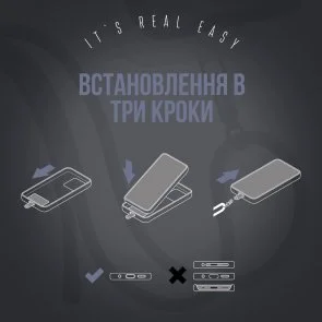 Фото: Ремінець для смартфону ArmorStandart Rope Black Monochrome with Clear holder (ARM76091) № 5 | KTC