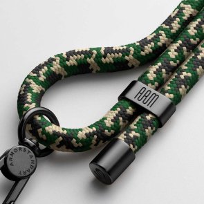 Rope Black Military with Clear holder