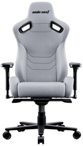 Крісло Anda Seat Kaiser 2 Pro Size XL Grey Linen Fabric (AD12YXL-17-G-F-G01)