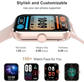 Фото: Смарт годинник Blackview R50 Pink (6931548317524) № 4 | KTC