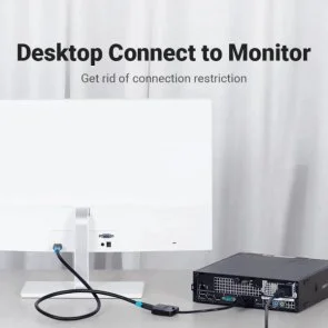 Фото: Перехідник Vention HDMI F / VGA M 0.15m (ACNBB) № 3 | KTC
