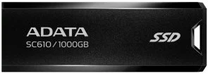 Фото: Зовнішній SSD-накопичувач A-Data SC610 1TB Black (SC610-1000G-CBK/RD) № 2 | KTC