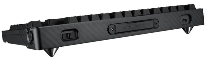 Фото: Клавіатура ASUS ROG Azoth Extreme 81key NX Snow USB/BT/WL Black (90MP03MA-BKUA01) № 9 | KTC