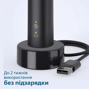 Електрична зубна щітка Philips Sonicare 3100 series Black with case (HX3673/14)