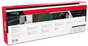 Фото: Клавіатура HyperX Alloy Rise PBT HX Red ENG/UA USB Black (7G7A3AA) № 9 | KTC
