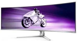 Фото: Монітор Philips Evnia 49M2C8900/00 White - 48.9" QD-OLED / 5120x1440 / 240 Гц / AMD FreeSync Premium Pro, Nvidia G-Sync / HAS № 3 | KTC