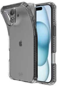 Фото: Чохол iTSkins for iPhone 16 - SPECTRUM R CLEAR Smoke (AP6N-SPECM-SMOK) № 4 | KTC