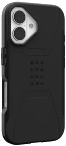 Фото: Чохол UAG for Apple iPhone 16 - Civilian Magsafe Black (114446114040) № 3 | KTC