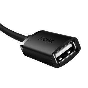 Кабель Baseus AirJoy Series AM / AF 0.5m Black (B00631100111-00)