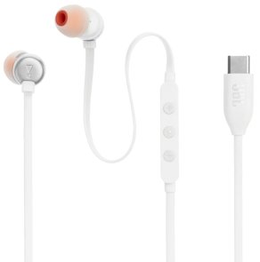 Гарнітура вакуумна JBL Tune 310C USB, White