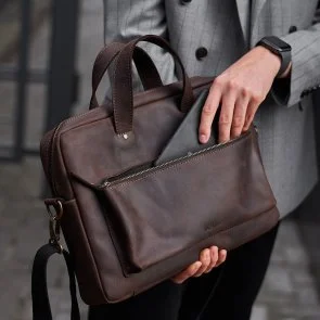 Фото: Сумка для ноутбука INCARNE Biz 13 Brown № 4 | KTC