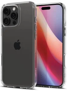 Фото: Чохол Spigen for Apple iPhone 16 Pro - Ultra Hybrid Crystal Clear (ACS08121) № 2 | KTC