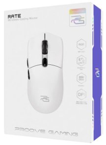 Миша Proove Gaming Rate White (CMRTWR003002)