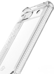 Чохол iTSkins for Google Pixel 8a - HYBRID R CLEAR Transparent (GGBB-HBMKC-TRSP)
