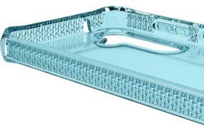 Чохол iTSkins for Samsung A55 - SPECTRUM R CLEAR Light Blue (SG55-SPECM-LBLU)
