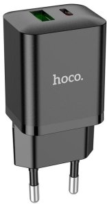 Зарядний пристрій Hoco N28 Founder 20W Black (6931474783509)