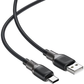 Кабель Acefast C10-04 3A AM / Type-C 1.2m Black (6974316283126)