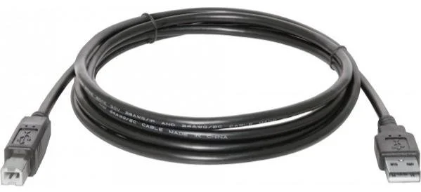 Фото: Кабель Defender USB04-17 AM / BM 5m Black (83765) № 2 | KTC