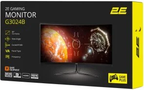 Фото: Монітор 2E G3024B Black (2E-G3024B-01.UA) - 30" VA / 2560×1080 / 200 Гц / AMD FreeSync № 15 | KTC