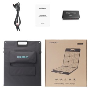 Сонячна панель Choetech SC011 200W Black (SC011-BK)