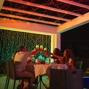 Dots Smart LED Lights RGB 60 IP20 3m Clear Wire