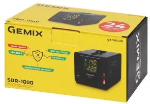 Фото: Стабілізатор Gemix SDR-1000 № 3 | KTC