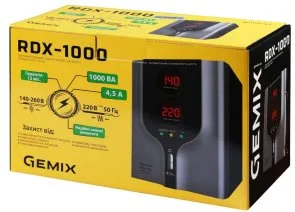 Фото: Стабілізатор Gemix RDX-1000 № 3 | KTC