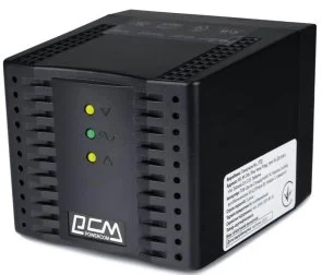 Фото: Стабілізатор Powercom TCA-600 Black № 2 | KTC