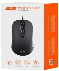 Фото: Миша 2E MF1012 Black (2E-MF1012UB) № 5 | KTC