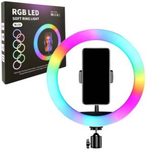 Світлодіодне селфі-кільце PRC MJ-36 RGB LED 36 cm