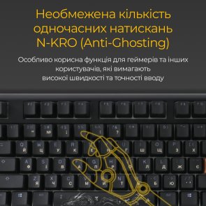 Клавіатура Ducky One 3 Cherry MX Blue RGB ENG/UKR Black (DKON2108ST-CUAPXCLAWSC1)