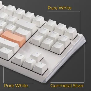 Фото: Клавіатура Ducky One 3 TKL Cherry MX Brown RGB ENG/UKR White (DKON2187ST-BUAPXPWWWSC1) № 13 | KTC
