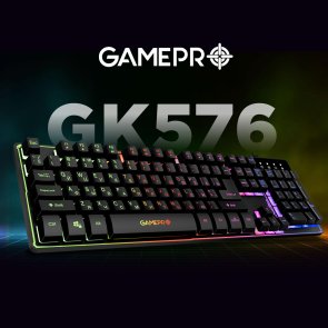 Клавіатура GamePro GK576 USB Black