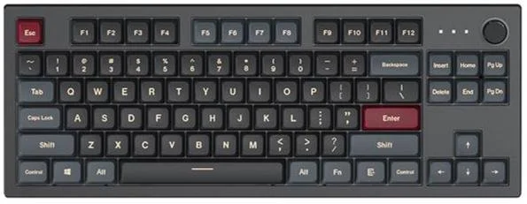 Фото: Клавіатура Montech MKey TKL Darkness GateronG Pro 2.0 Red Switch (MK87DR) № 2 | KTC