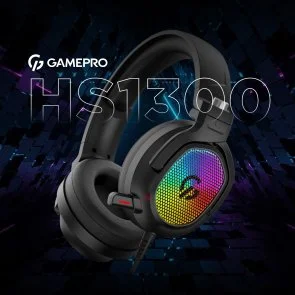 Фото: Гарнітура GamePro HS1300 7.1 RGB Black № 18 | KTC