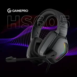 Фото: Гарнітура GamePro HS605 RGB Black № 14 | KTC