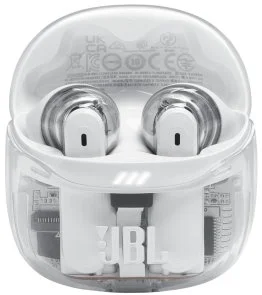 Фото: Навушники JBL Tune Flex 2 Ghost Edition White (JBLTFLEX2GWHT) № 4 | KTC